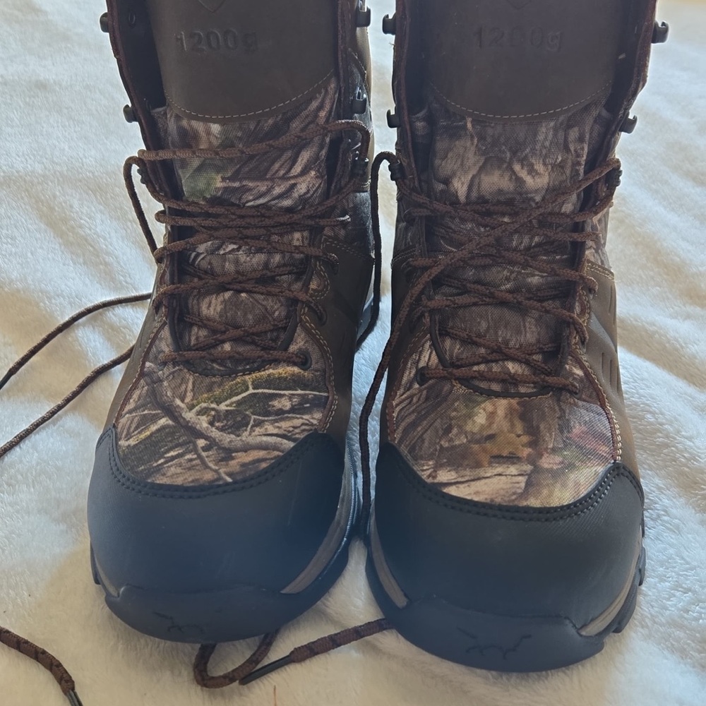 Irish Setter Men's Camouflage and Brown Boots